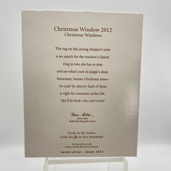 Hallmark Keepsake Christmas Window Series 2012 Ornament Jangles Toy Shop - Picture 6 of 9